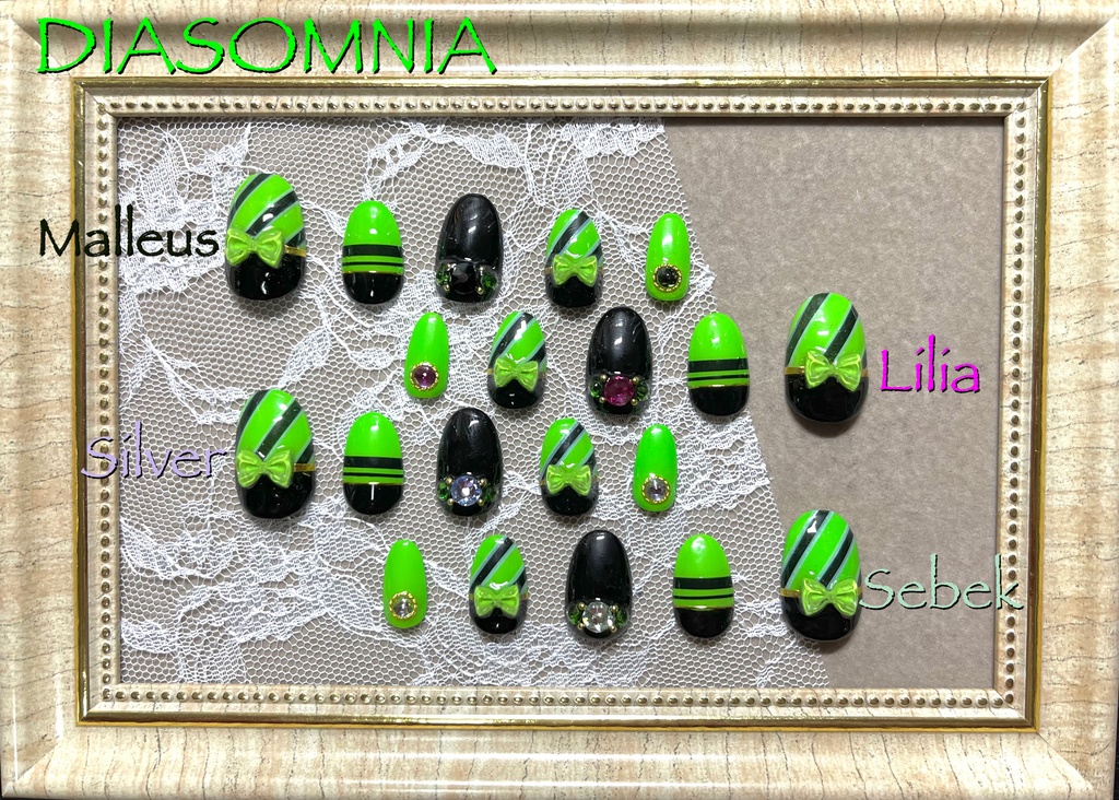 モチーフネイル【Union Birthday】