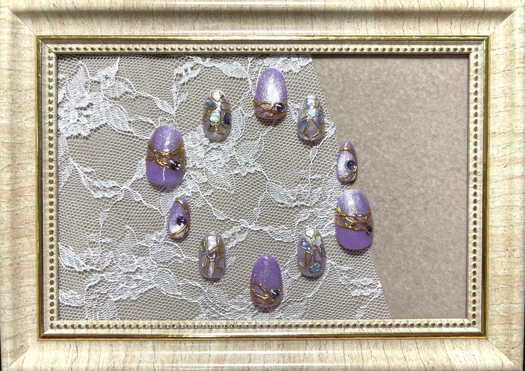 寮カラーモチーフネイル【マグネット】