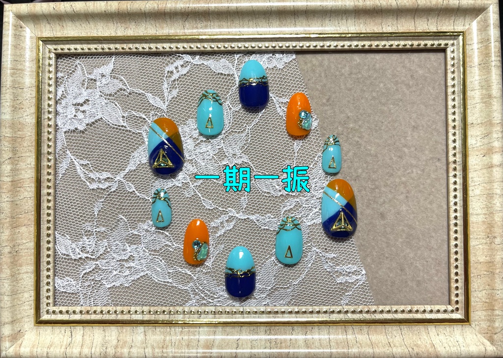 刀剣乱舞モチーフネイル【八】