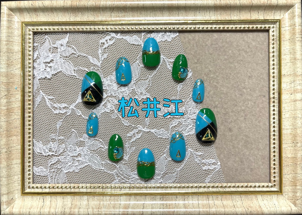 刀剣乱舞モチーフネイル【八】