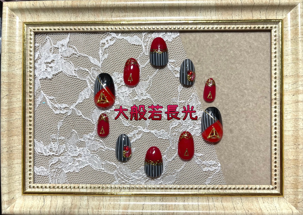 刀剣乱舞モチーフネイル【八】