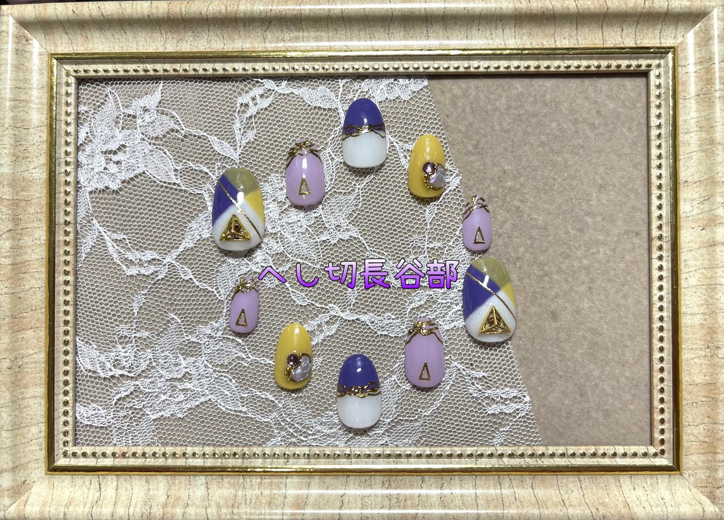 刀剣乱舞モチーフネイル【八】