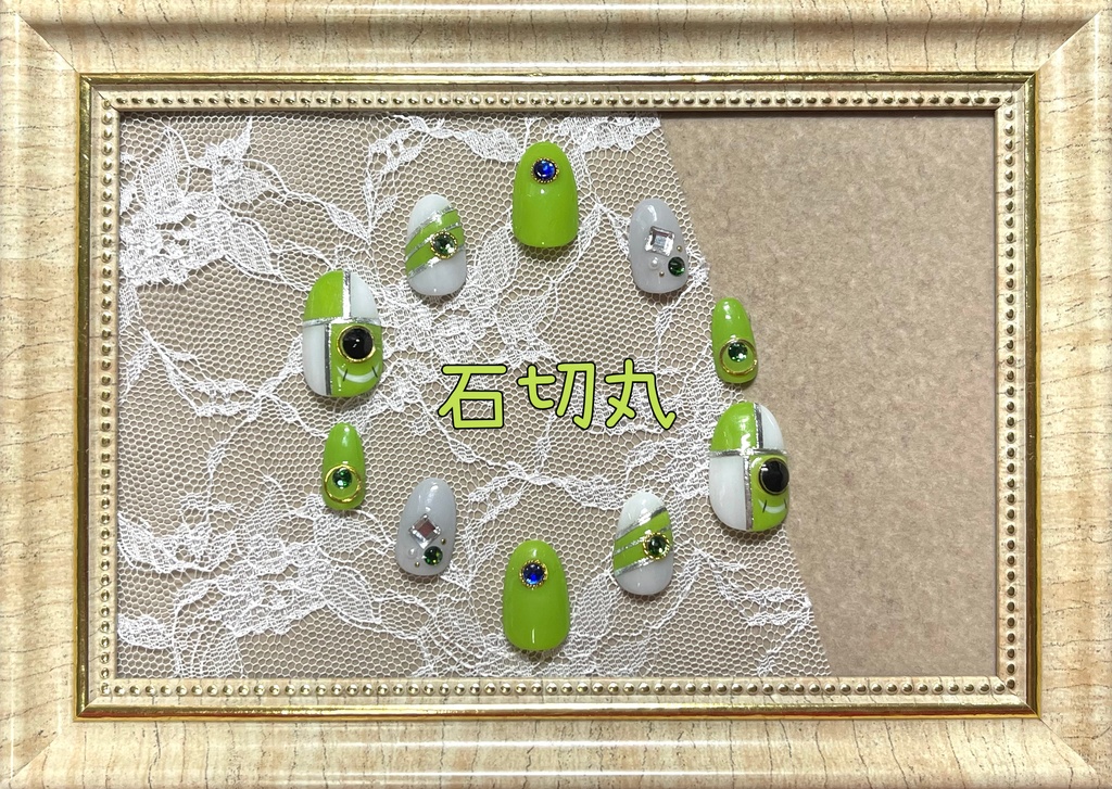 刀剣乱舞モチーフネイル