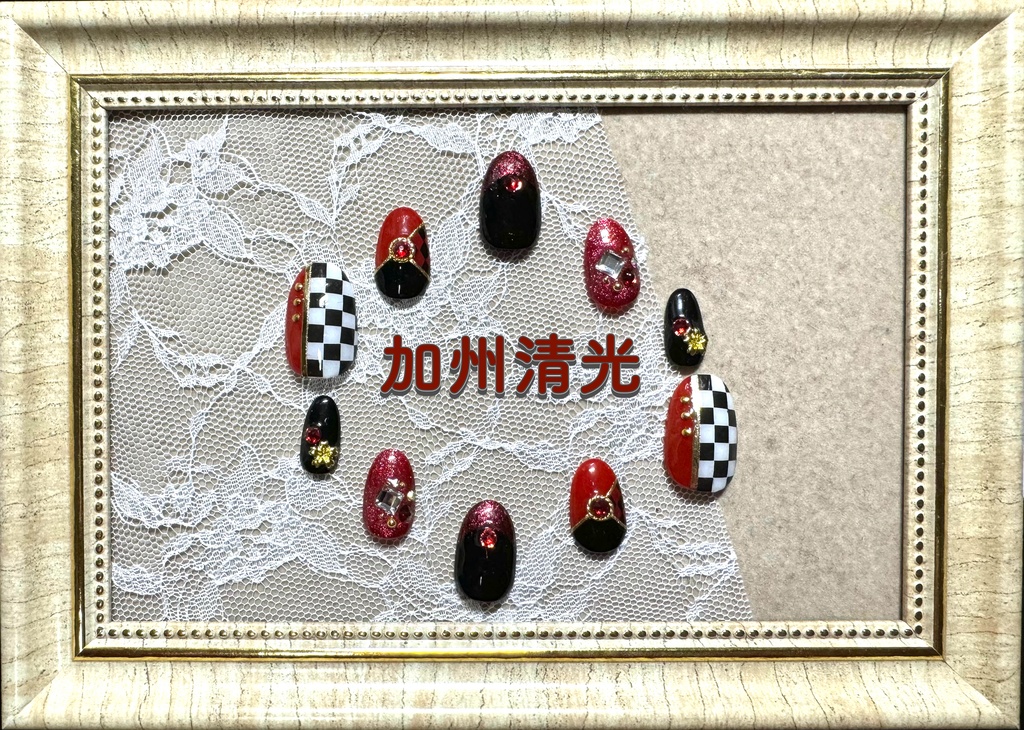 刀剣乱舞モチーフネイル