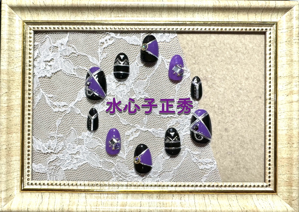 刀剣乱舞モチーフネイル