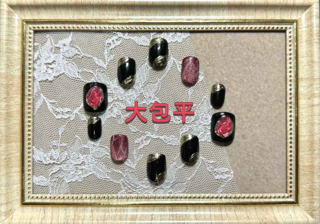 刀剣乱舞モチーフネイル【ベリーショート】