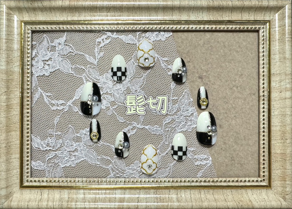 刀剣乱舞ネイル【祝九寿音曲祭モチーフ】