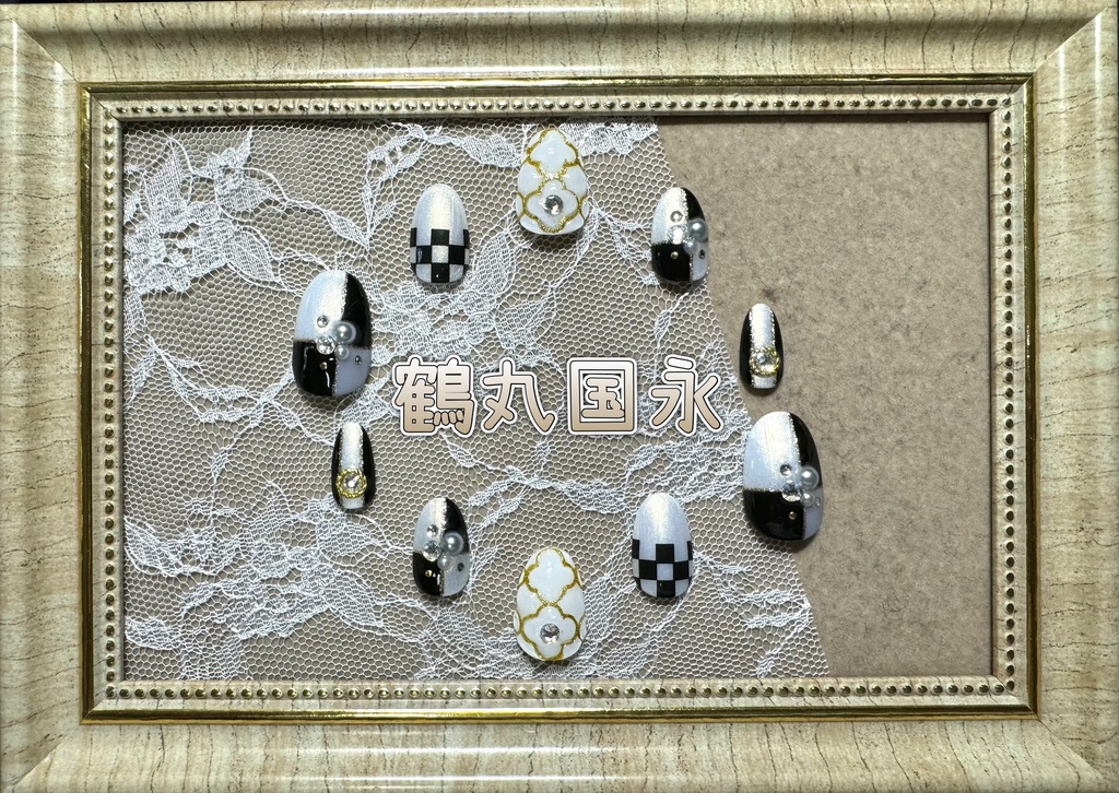 刀剣乱舞ネイル【祝九寿音曲祭モチーフ】