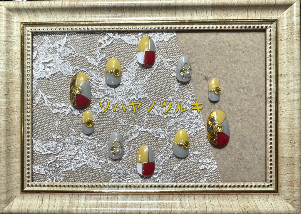 刀剣乱舞モチーフネイル【三池】