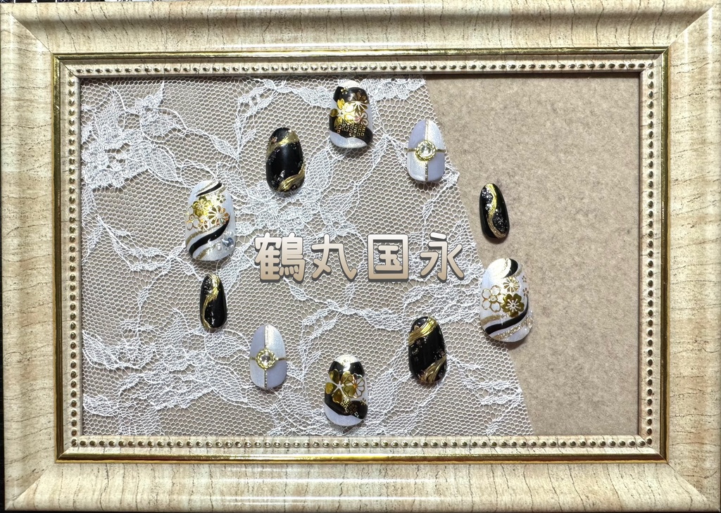 刀剣乱舞モチーフネイル【祝賀祭】