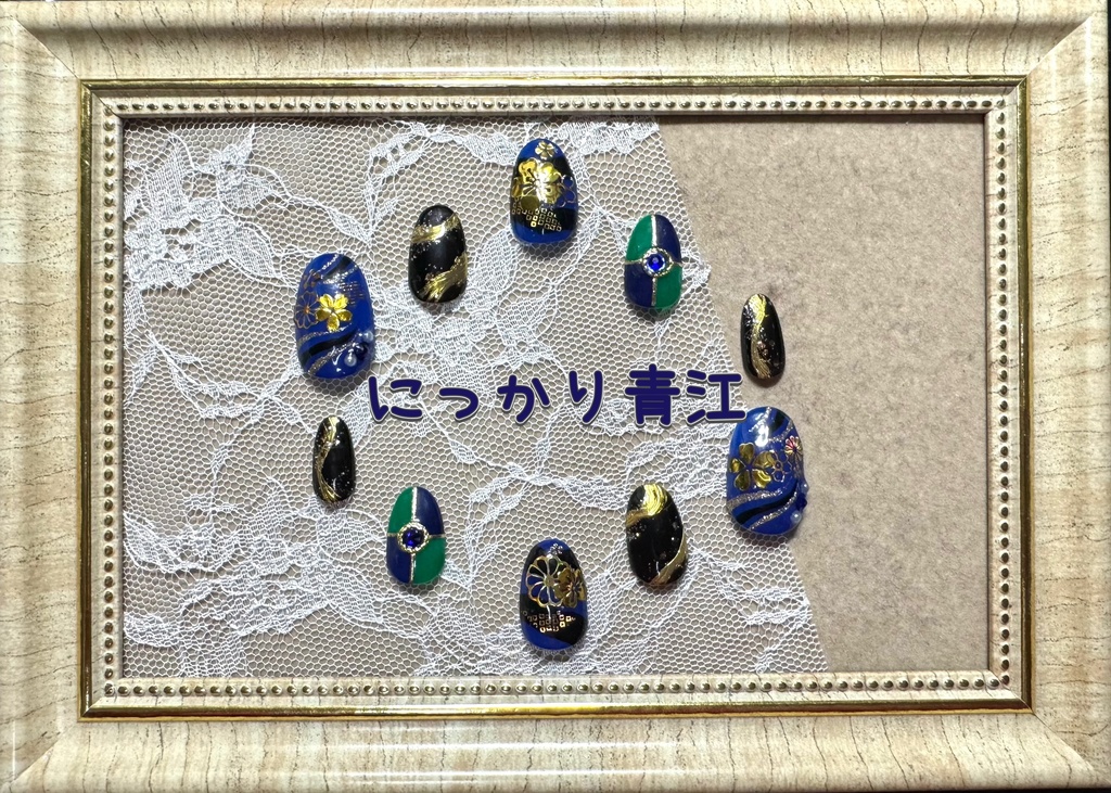 刀剣乱舞モチーフネイル【祝賀祭】