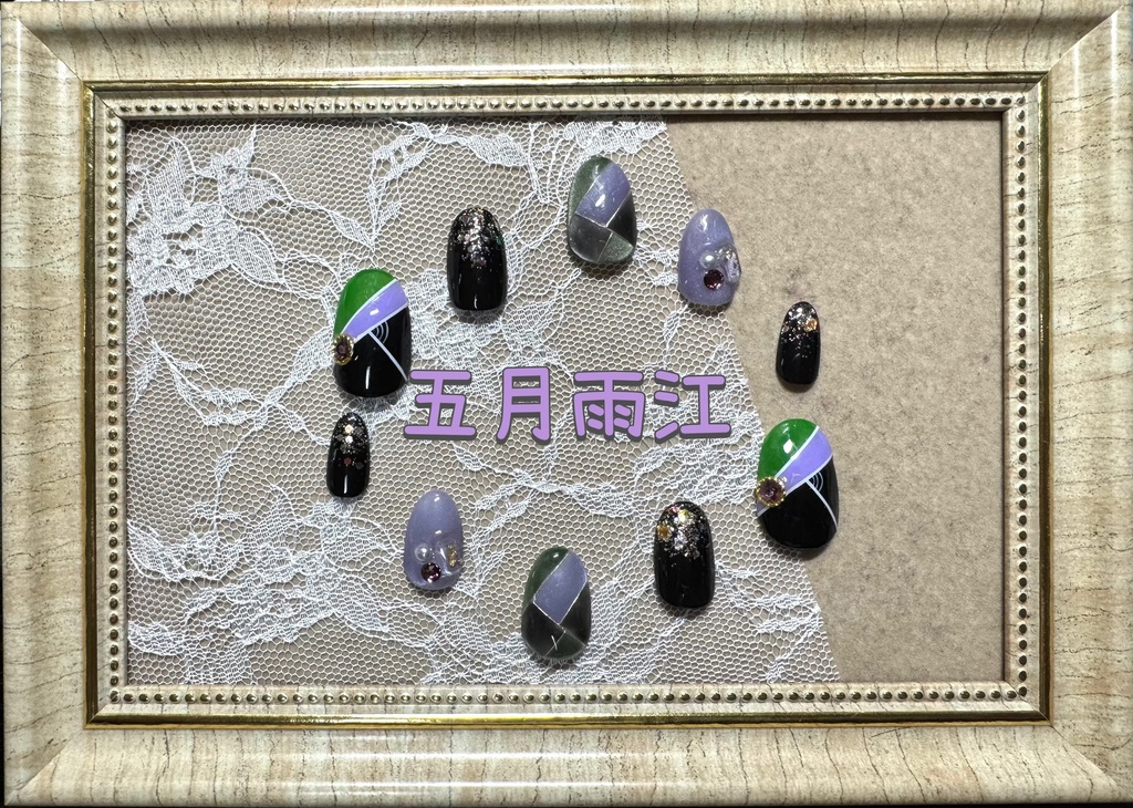 刀剣乱舞モチーフネイル【江組】