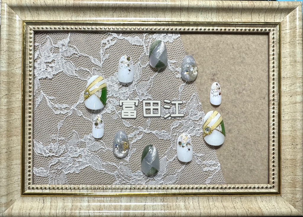 刀剣乱舞モチーフネイル【江組】