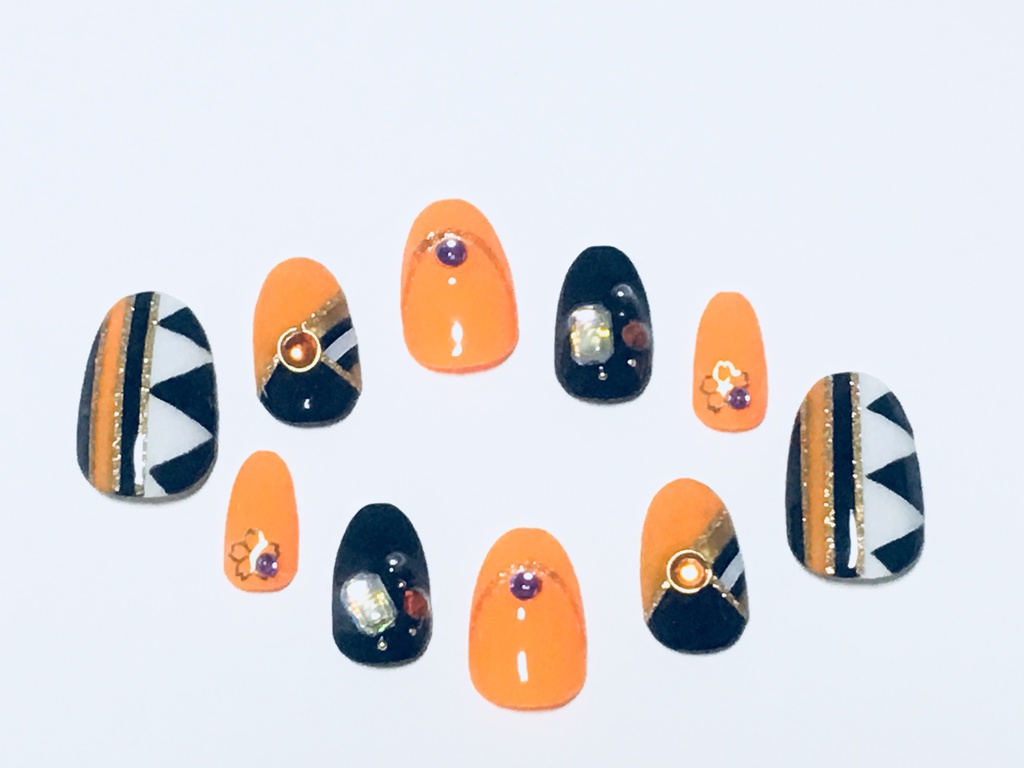 長曽祢虎徹モチーフネイル