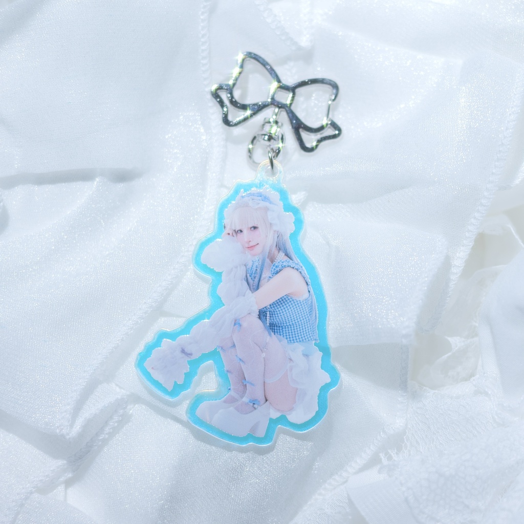 ぺちこおすわりアクキー