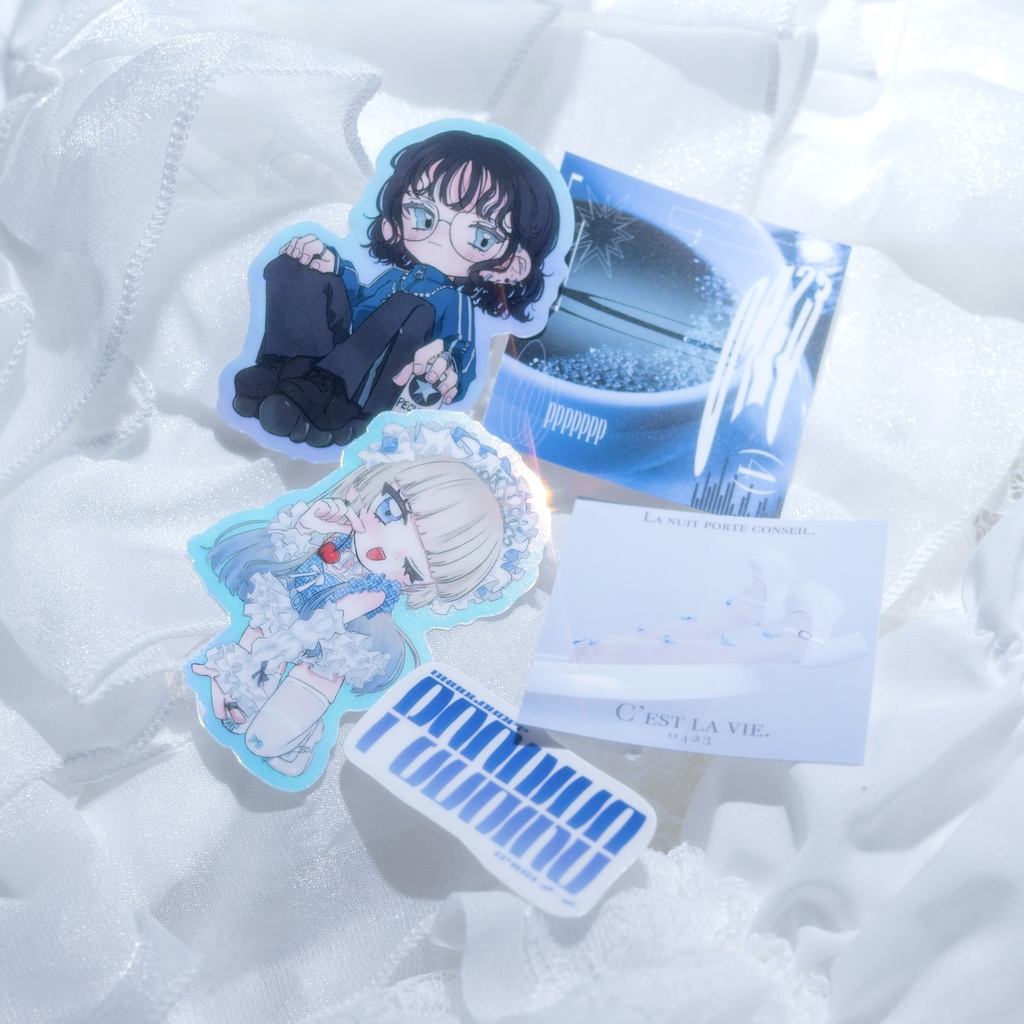 ぺちこステッカーセット