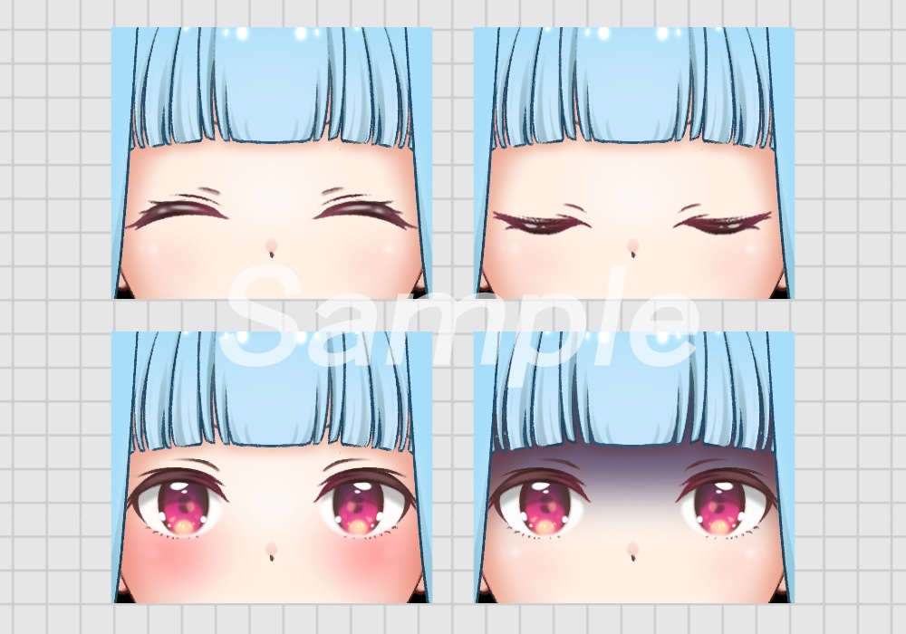 【パーツ分け済みPSD】琴葉茜・葵/水着/パレオ着脱可