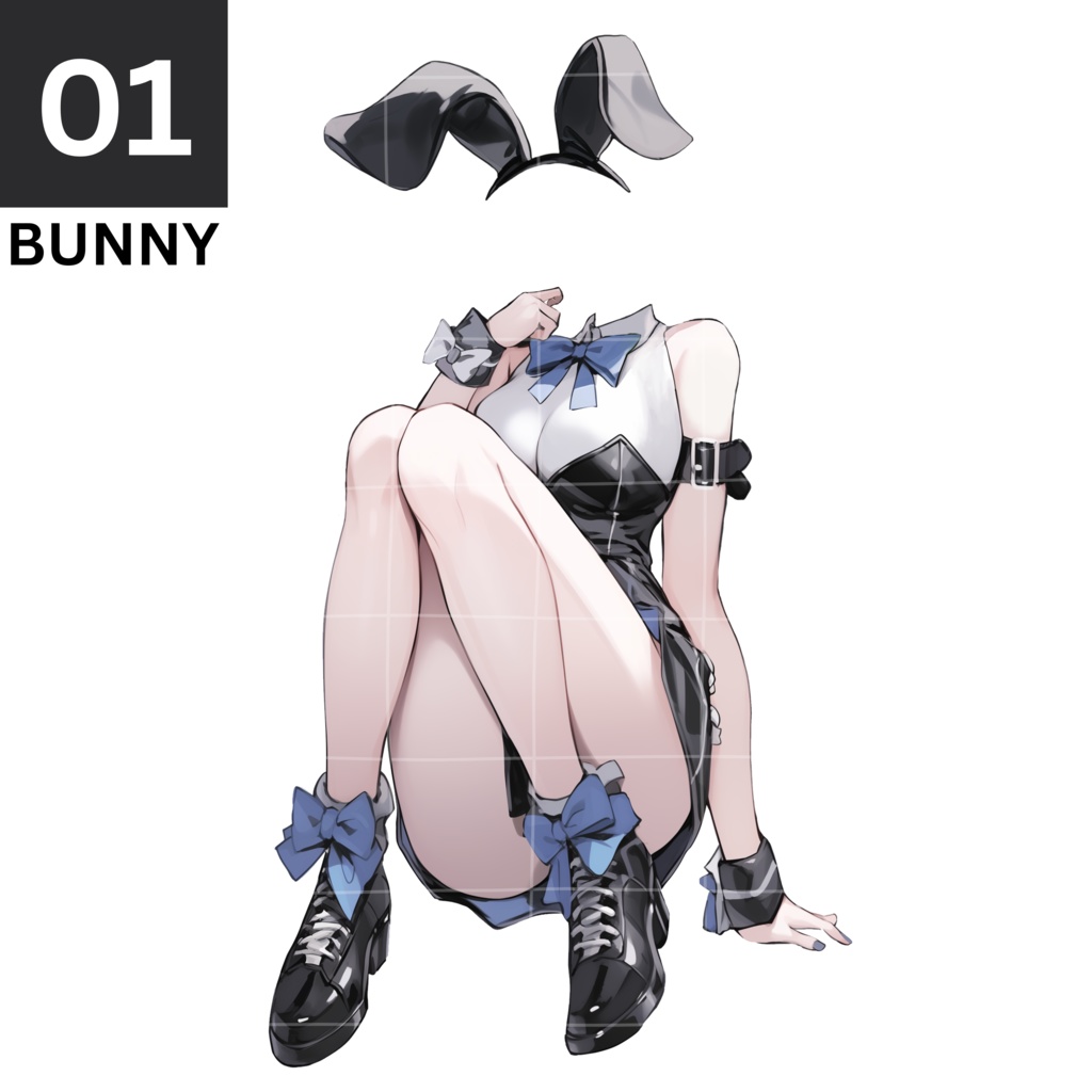 01 - Bunny Girl #01 | Vts | VTuber向け | Vtuber Asset