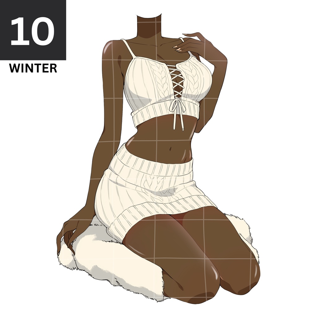 10 - CASUAL X'MAS | Vts | VTuber向け | Vtuber Asset