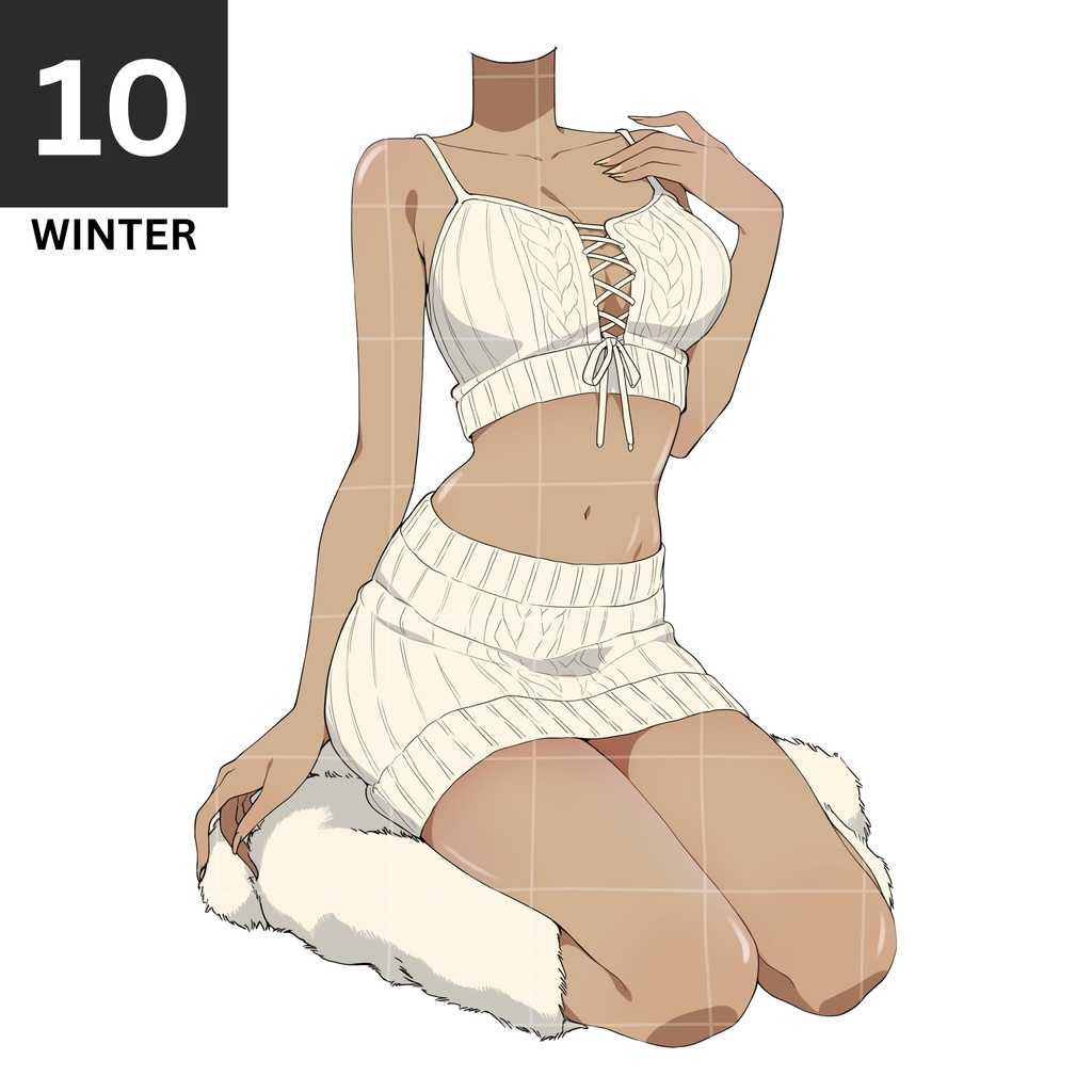 10 - CASUAL X'MAS | Vts | VTuber向け | Vtuber Asset
