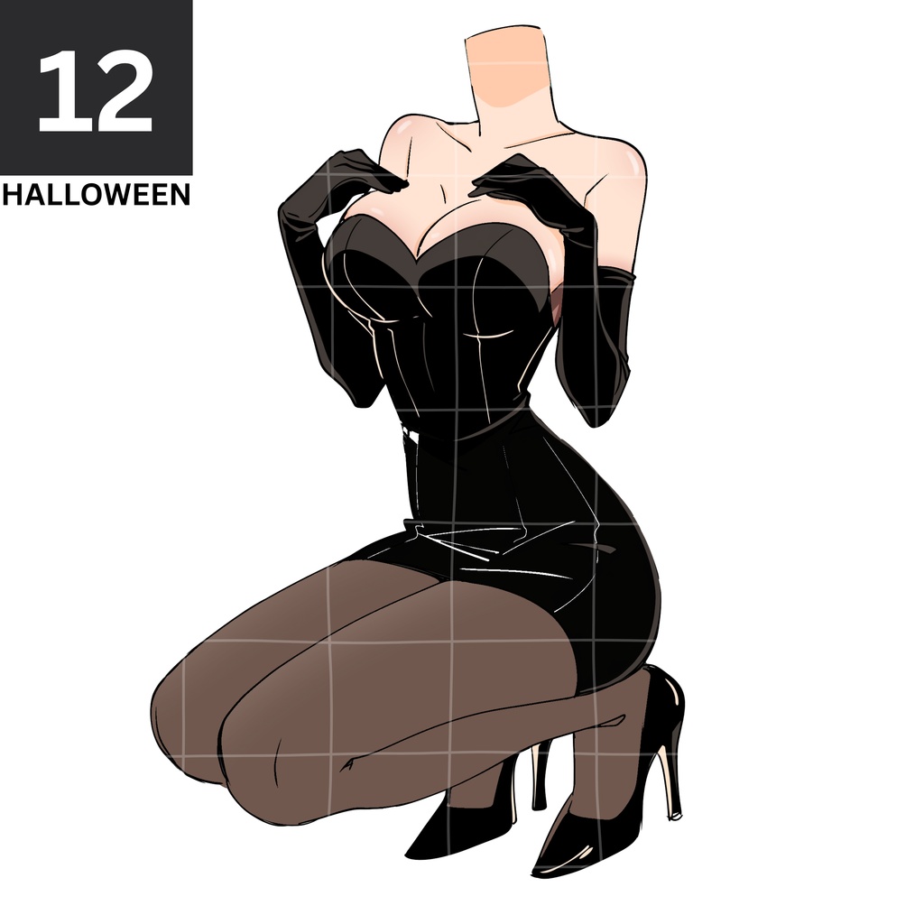 12 - SEXY HALLOWEEN | Vts | VTuber向け | Vtuber Asset