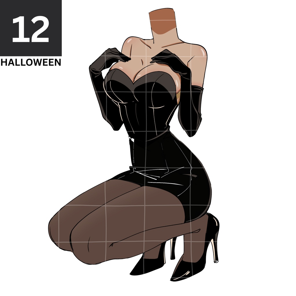 12 - SEXY HALLOWEEN | Vts | VTuber向け | Vtuber Asset