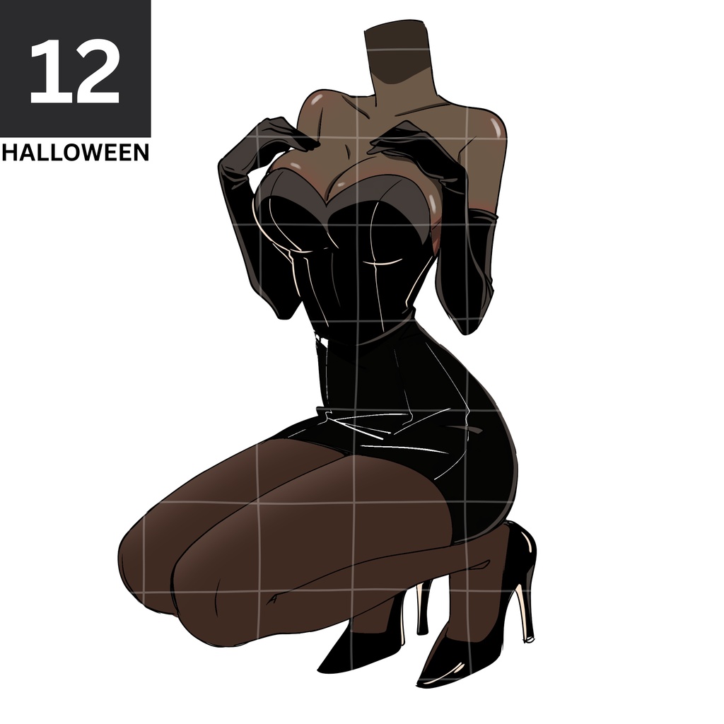 12 - SEXY HALLOWEEN | Vts | VTuber向け | Vtuber Asset