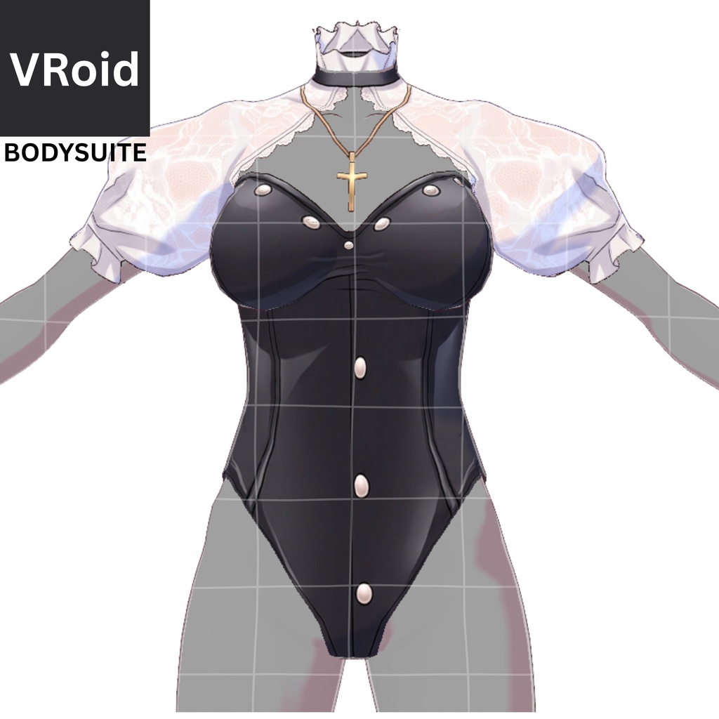 20 - BODYSUITE | Vroid | Vtuber Asset