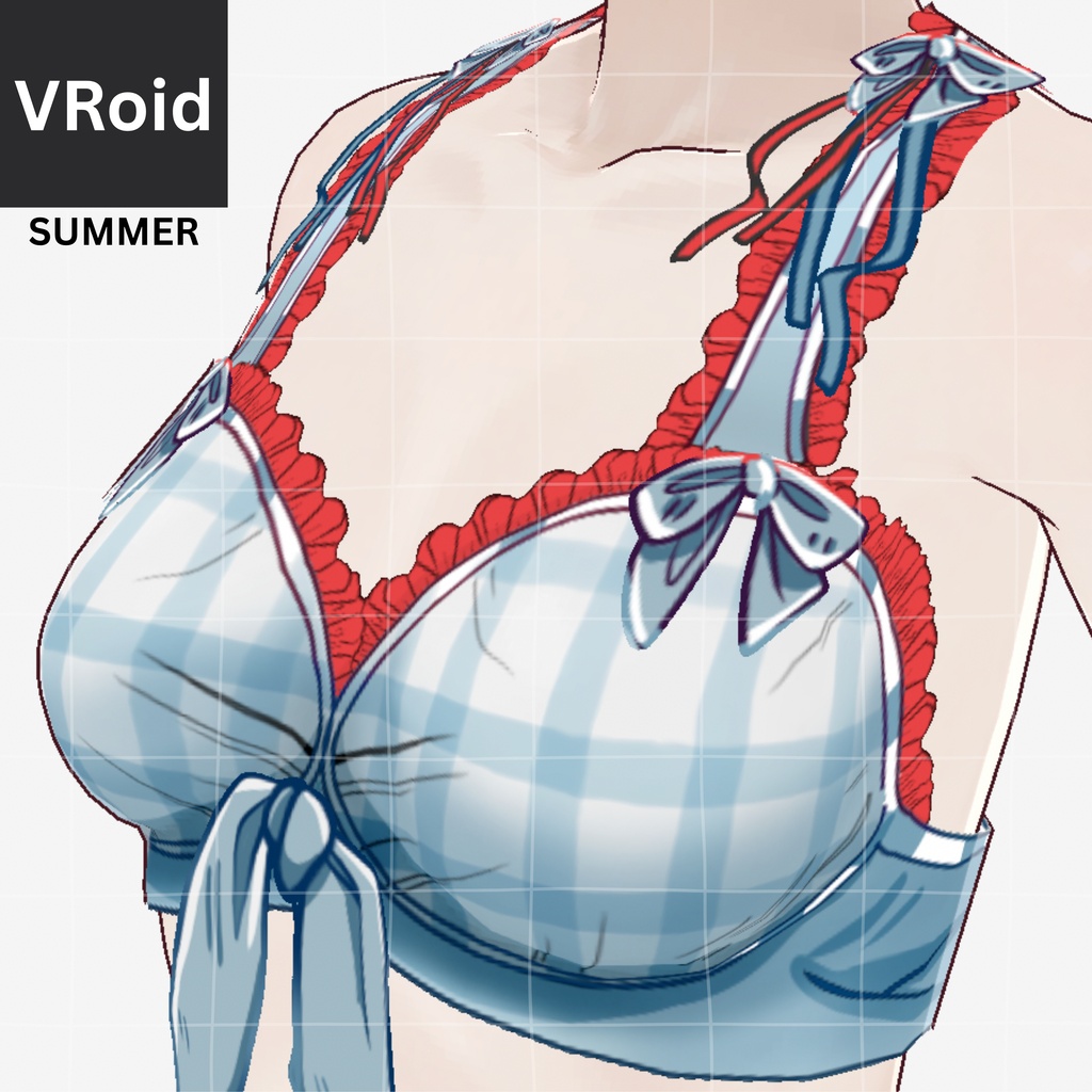 SUMMER WEAR | Vroid | Vtuber Asset