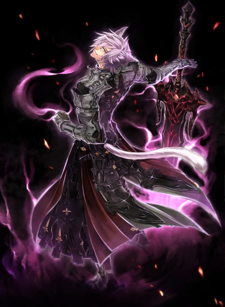 FFXIV クリアファイル(暗黒騎士)