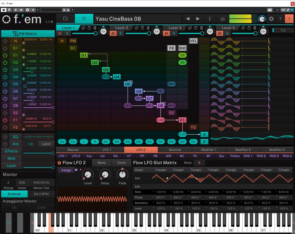 YCB46 - F.'em Presets, Cinematic Rhythmic Bass