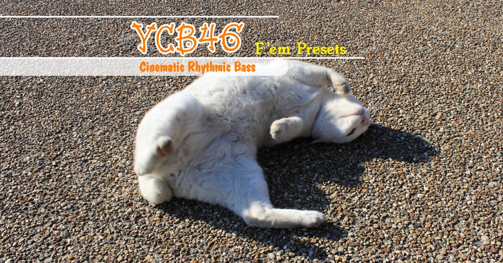 YCB46 - F.'em Presets, Cinematic Rhythmic Bass