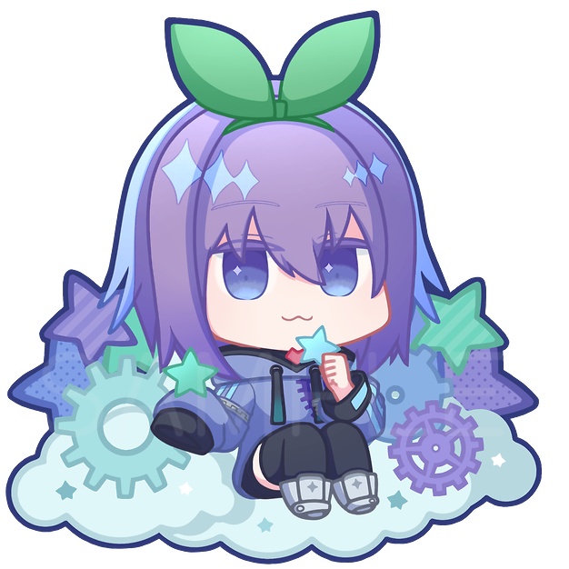 雲母機ラキ アクリルキーホルダー1