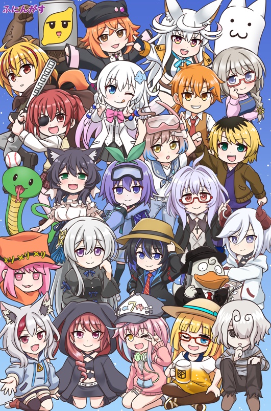 ふにんがす超集合タペストリー