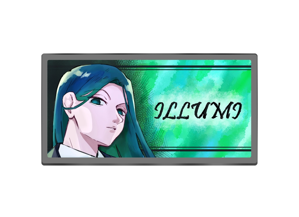 イルミ アクリルネームバッジ
