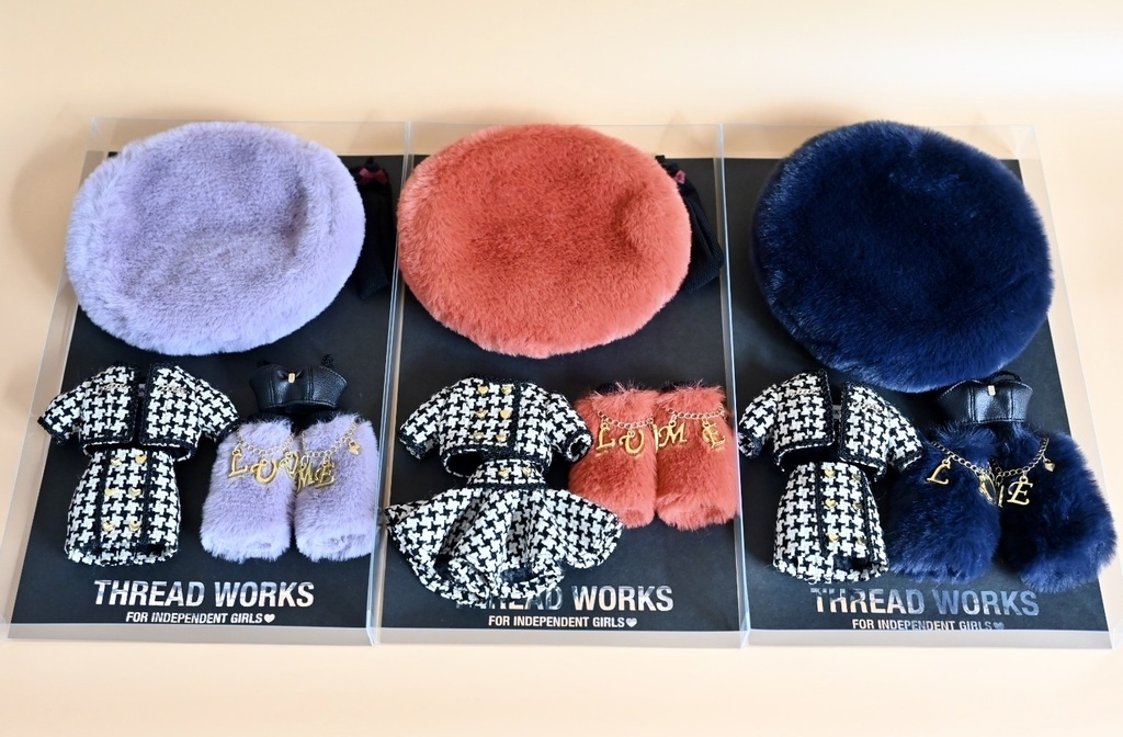 送料込ブライスBlytheツイードセットアップ(シングル)