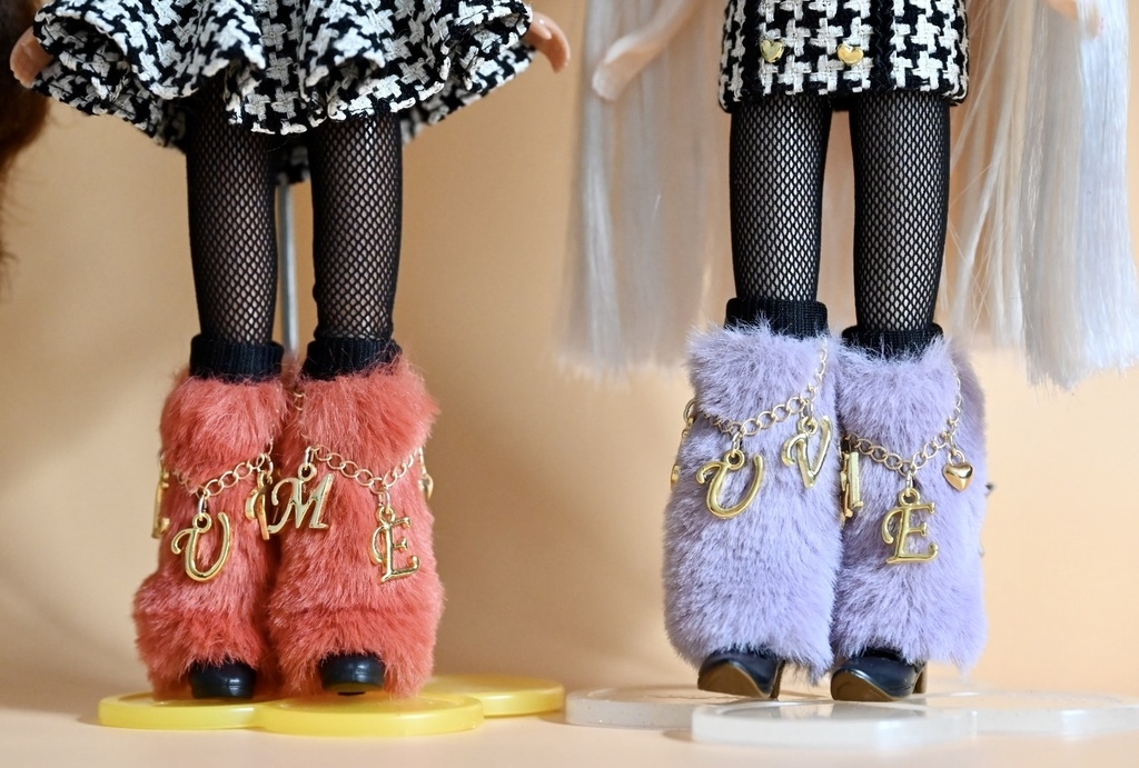 送料込ブライスBlytheツイードセットアップ(シングル)