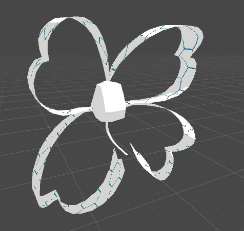 クローバー型バックパック