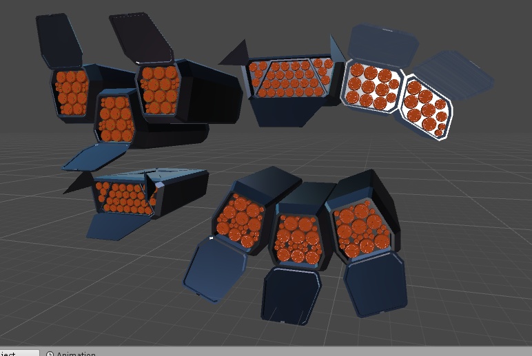 ミサイルユニットフルセット