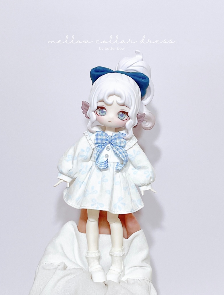 mellow collar dress(Regular) #2 - 1/12(高身長)ブラインドドール用ワンピース