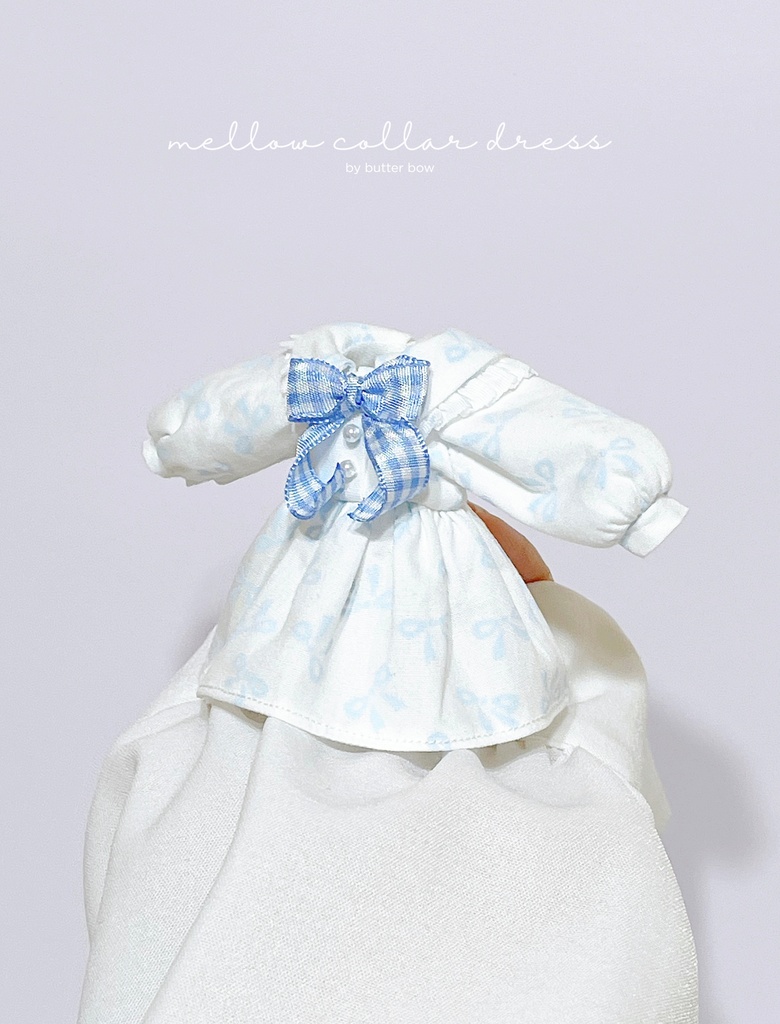 mellow collar dress(Regular) #2 - 1/12(高身長)ブラインドドール用ワンピース
