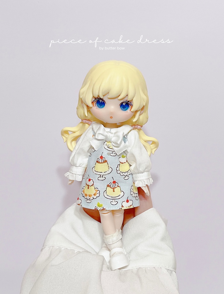 piece of cake dress(Petit) #1 - 1/12ブラインドドール用ワンピース