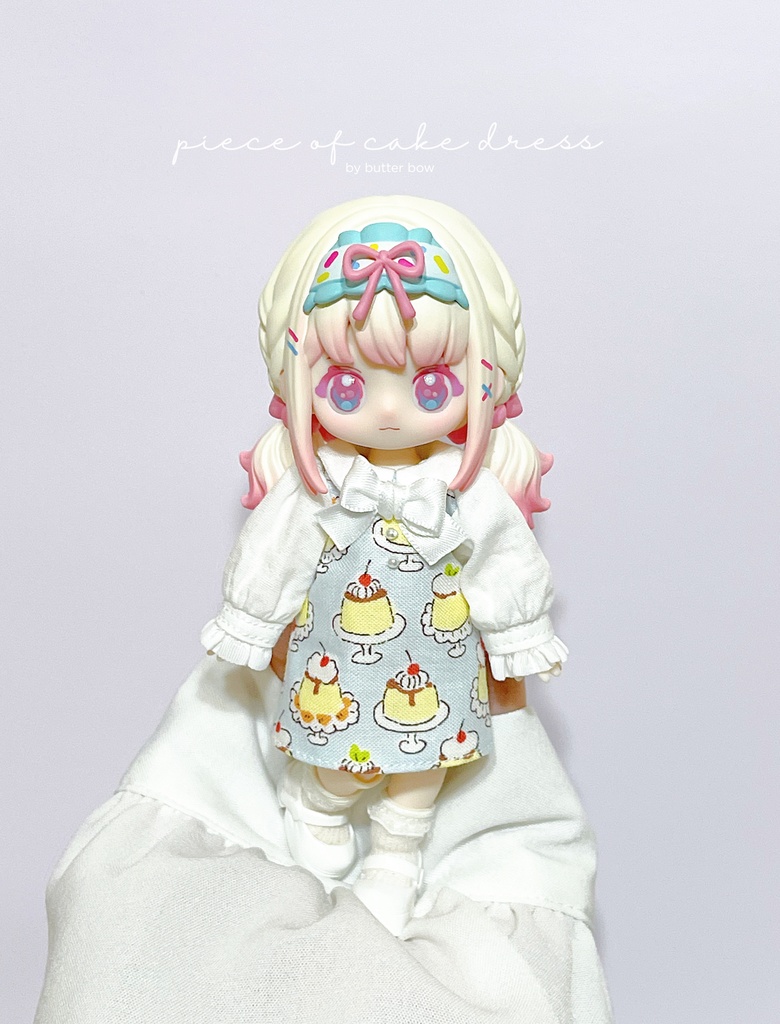 piece of cake dress(Petit) #1 - 1/12ブラインドドール用ワンピース