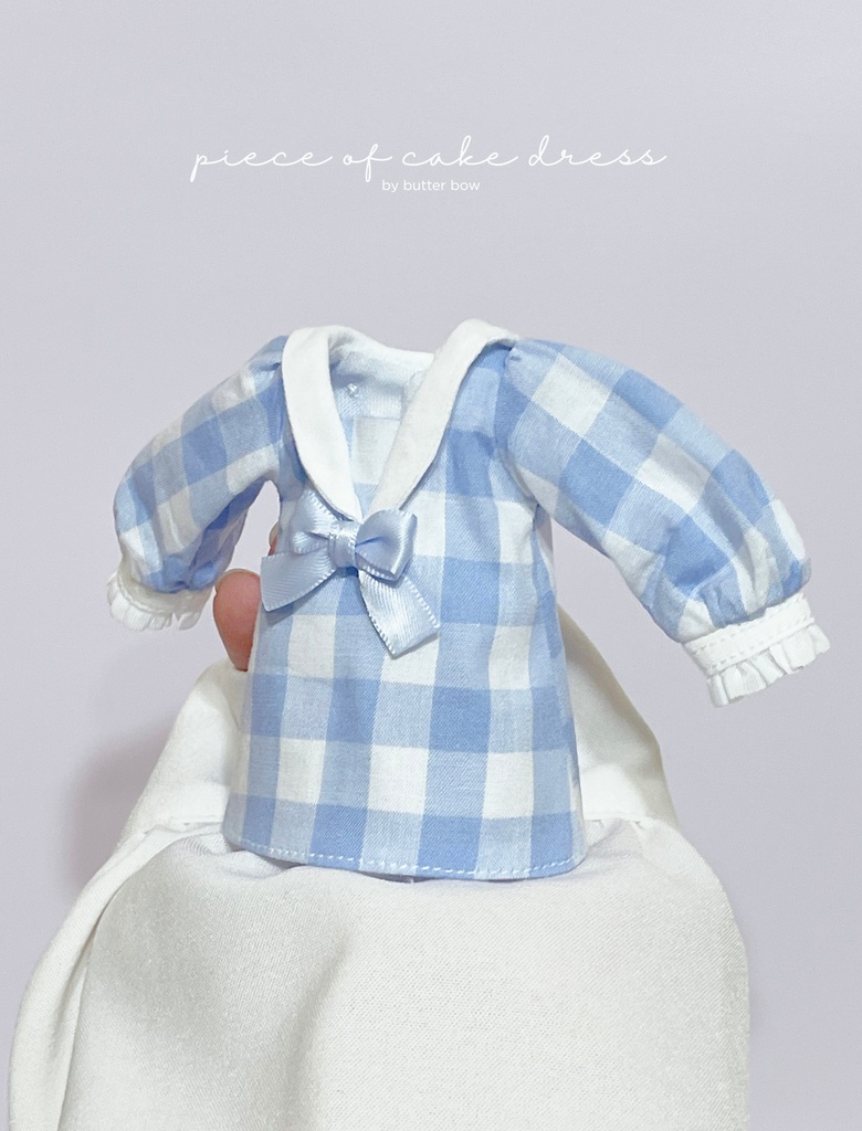 piece of cake  dress(Curvy) #3 - ボニーバニー6/7・小1/6ブラインドドール用ワンピース