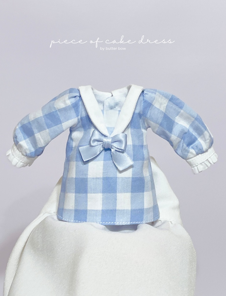 piece of cake  dress(Curvy) #3 - ボニーバニー6/7・小1/6ブラインドドール用ワンピース