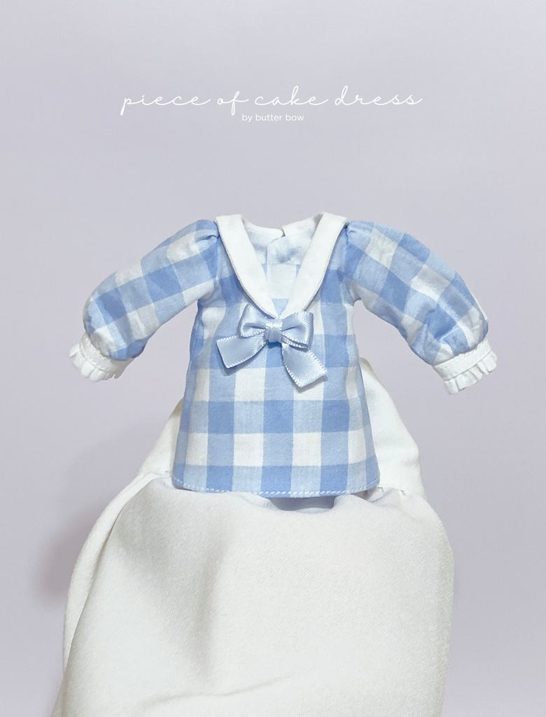 piece of cake  dress(Curvy) #3 - ボニーバニー6/7・小1/6ブラインドドール用ワンピース