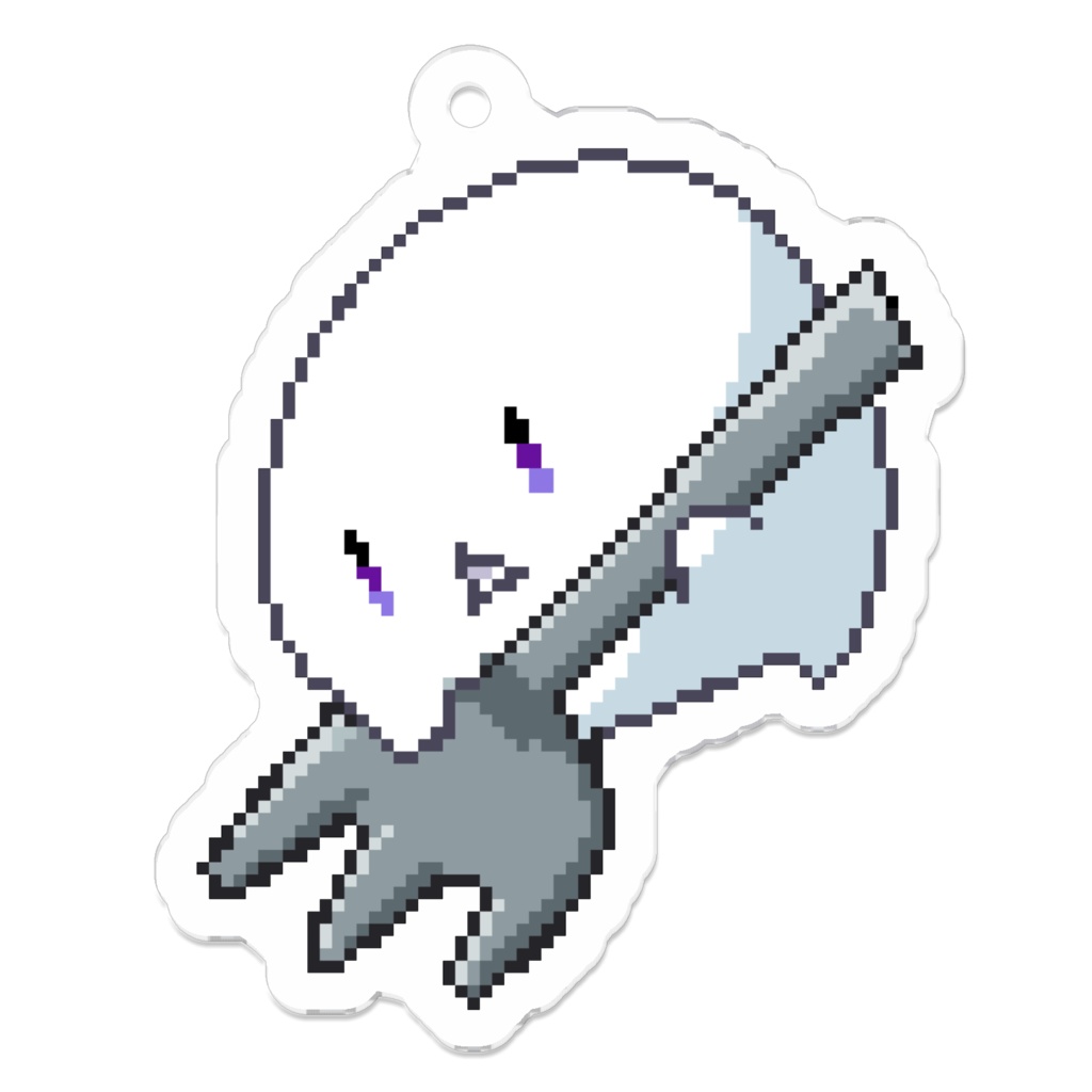 ジョン=セ=ヴォワーヌのアクリルキーホルダー(いただきます)