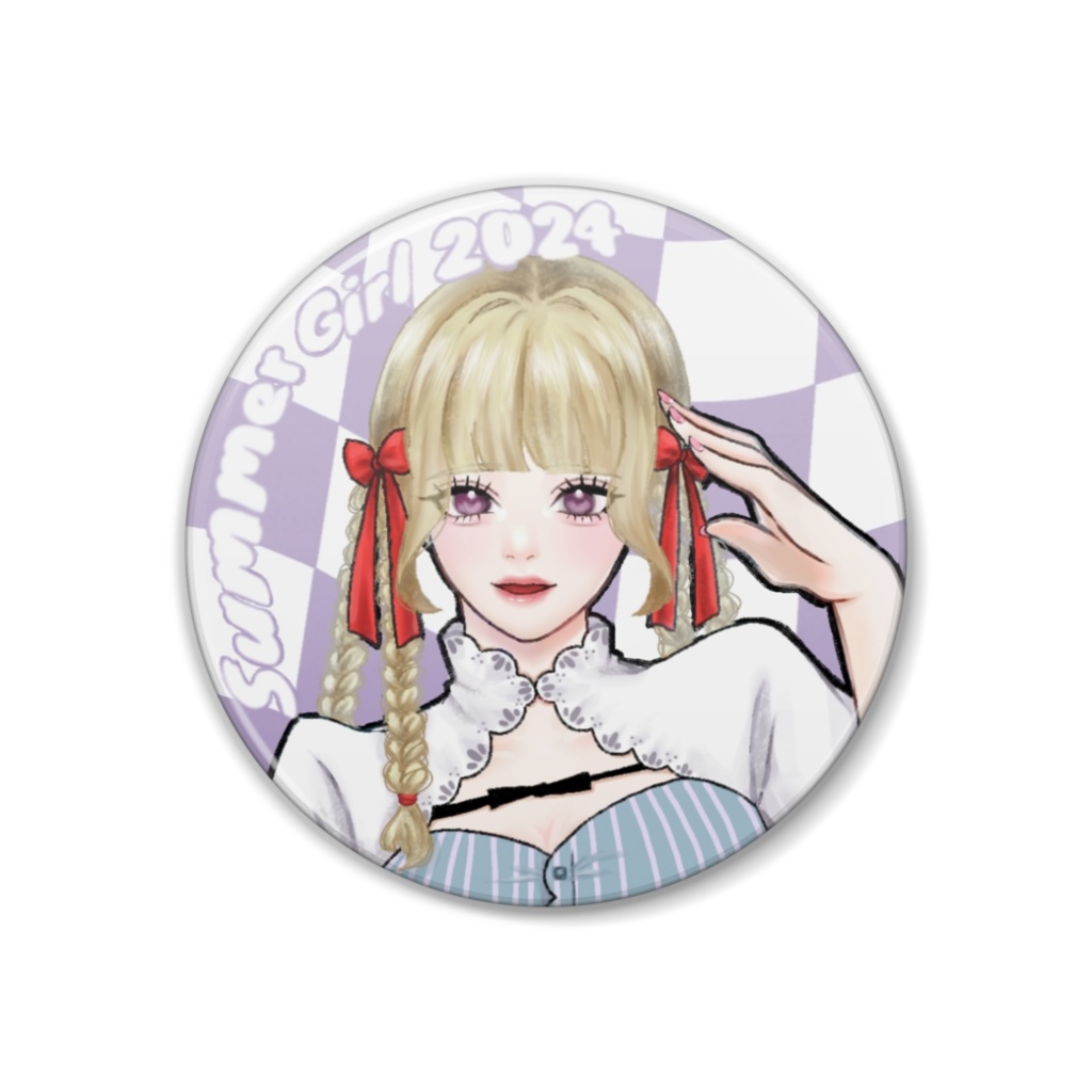 "かわいい後輩"缶バッジ