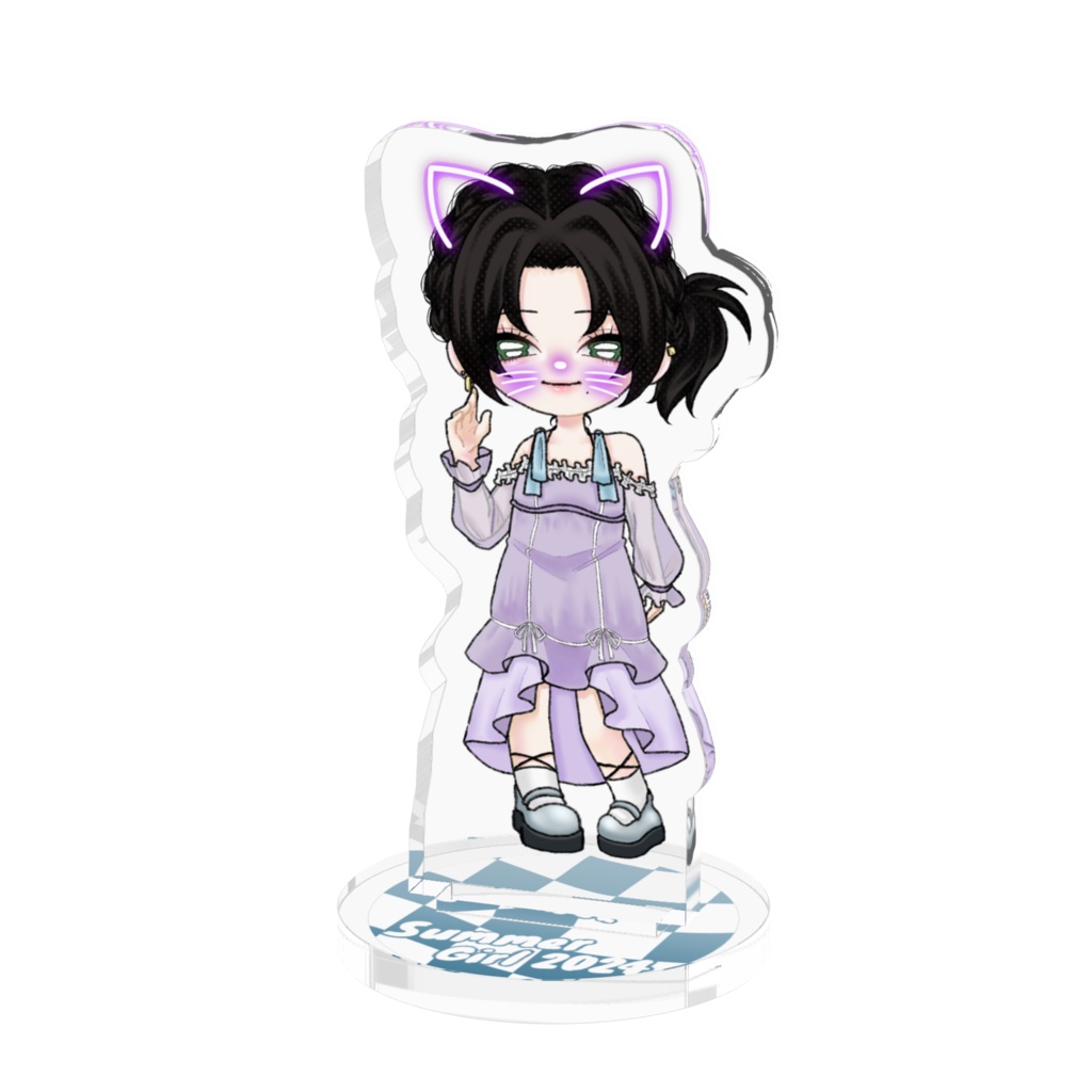 "クールな先輩"ちびキャラアクリルスタンド