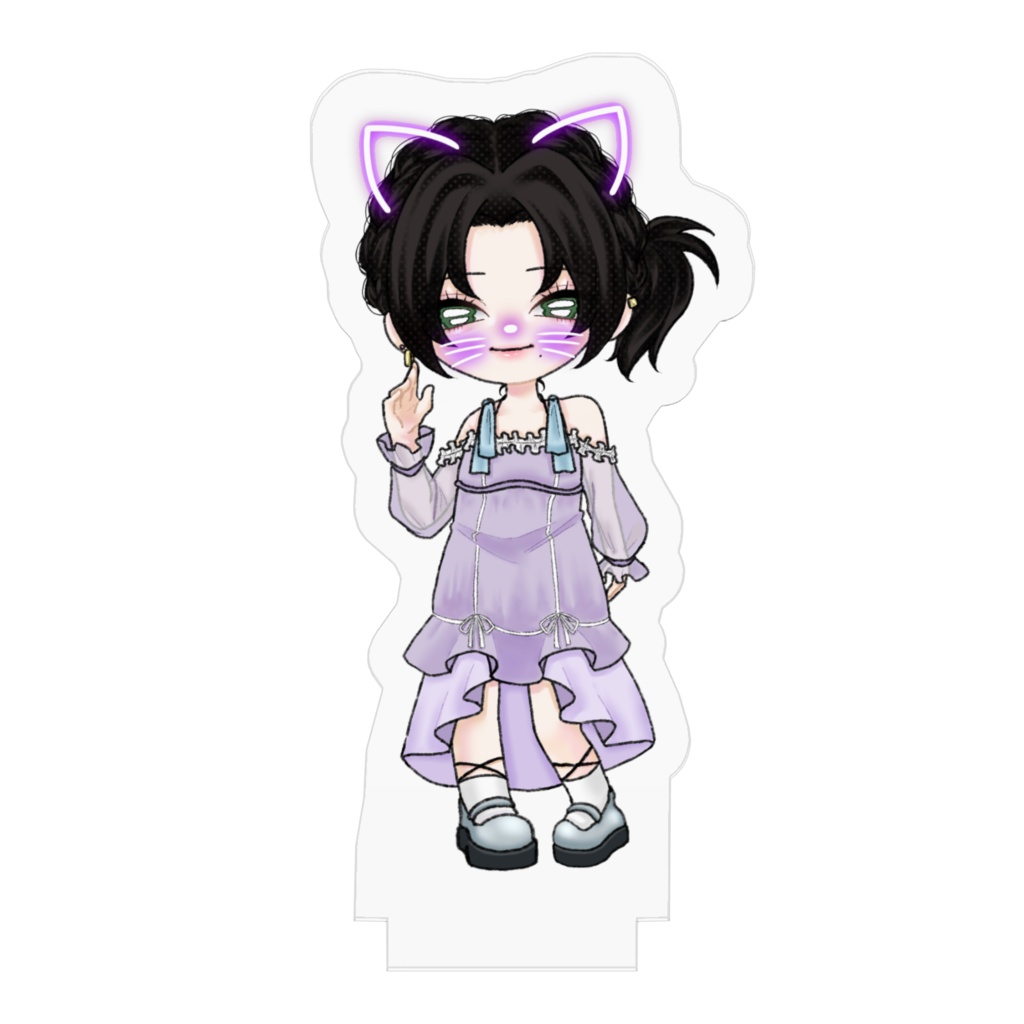 "クールな先輩"ちびキャラアクリルスタンド